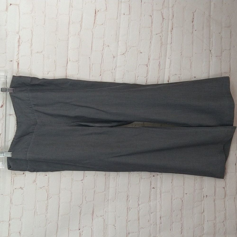 Nic +Zoe Gray Wide Leg Pants